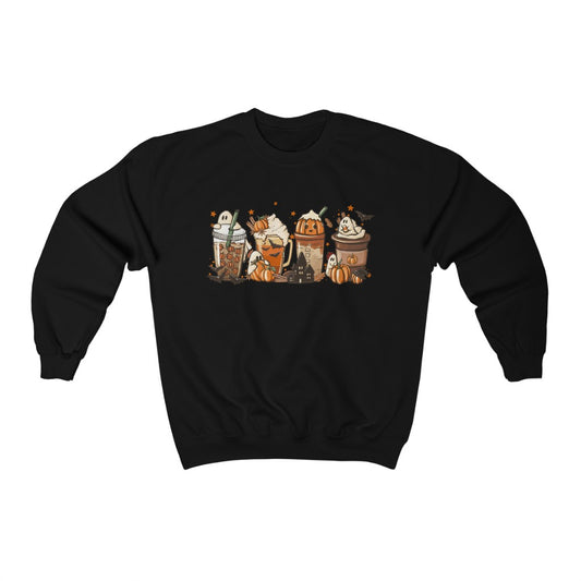 Halloween Coffee Unisex Heavy Blend™ Crewneck Sweatshirt