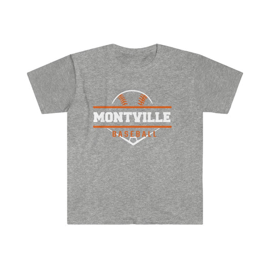 Montville Baseball Unisex Softstyle T-Shirt