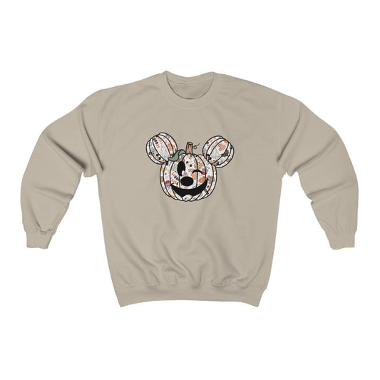 Mickey Pumpkin Unisex Heavy Blend™ Crewneck Sweatshirt