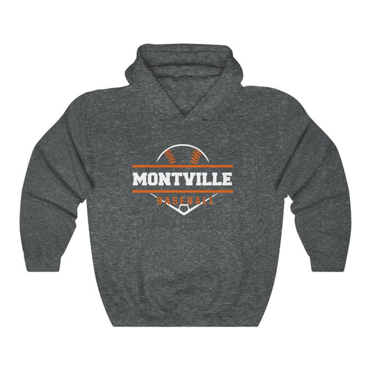 Montville Baseball Unisex Heavy Blend™ Hooded Sweatshirt