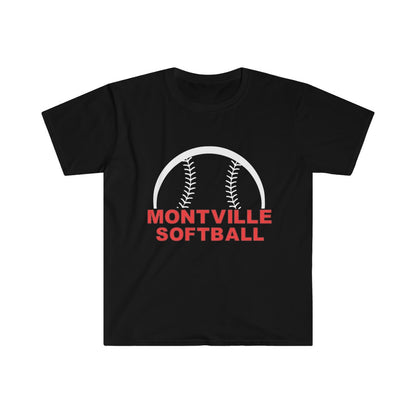 Montville Softball Unisex Softstyle T-Shirt