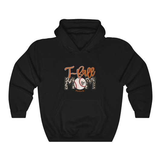 Montville Tee Ball Mom Unisex Heavy Blend™ Hooded Sweatshirt