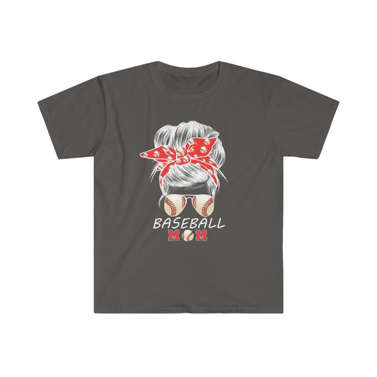 Baseball Mom Unisex Softstyle T-Shirt