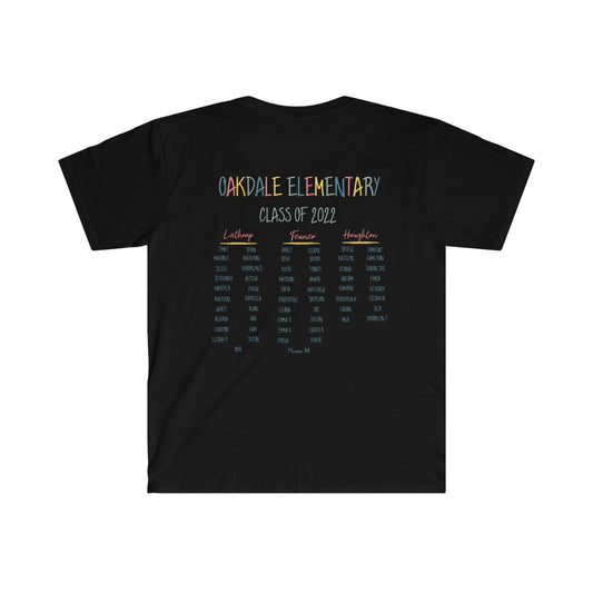 Oakdale Elementary Fifth Grade Unisex Softstyle T-Shirt
