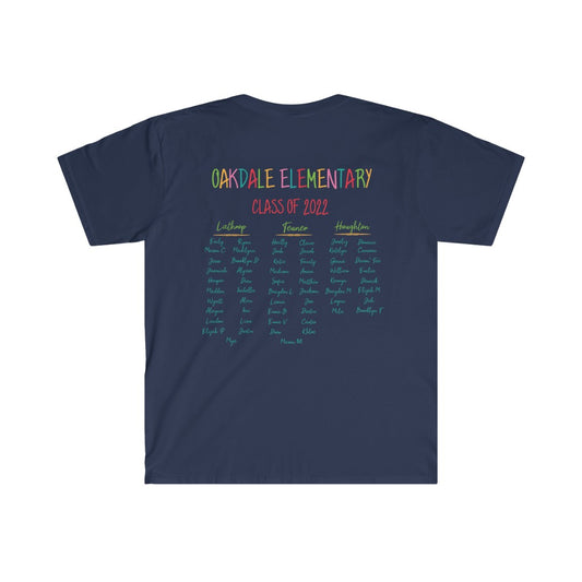 Oakdale Elementary Fifth Grade Unisex Softstyle T-Shirt