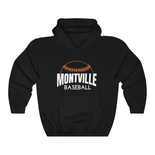 Montville Baseball Unisex Heavy Blend™ Hooded Sweatshirt