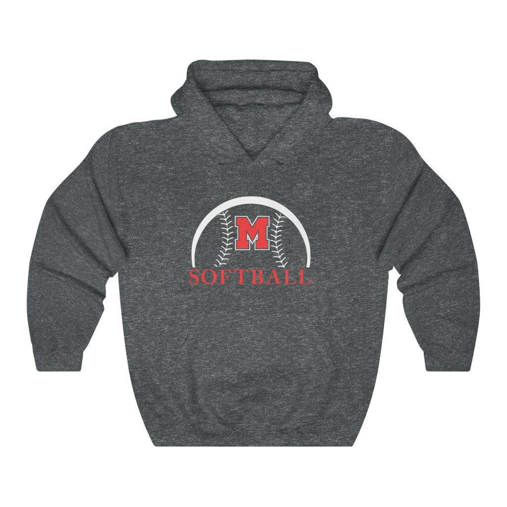 Montville Softball Unisex Heavy Blend™ Hooded Sweatshirt