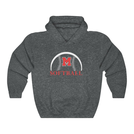 Montville Softball Unisex Heavy Blend™ Hooded Sweatshirt