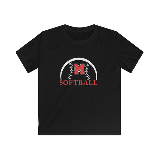 Montville Softball Kids Softstyle Tee