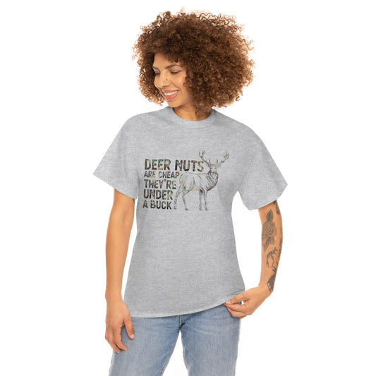 Deer Nuts Unisex Heavy Cotton Tee