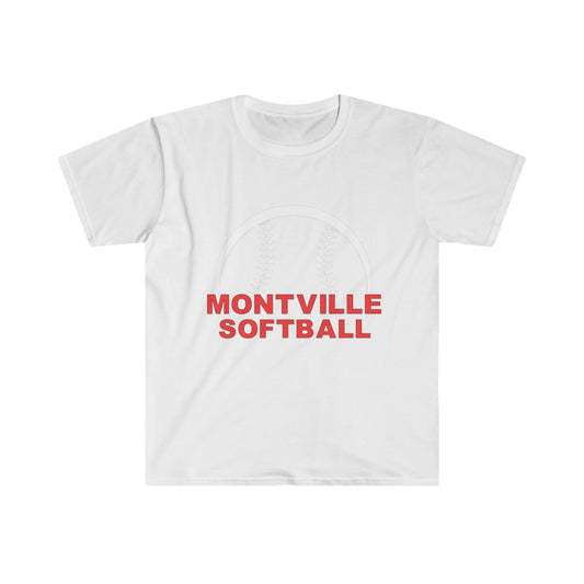 Montville Softball Unisex Softstyle T-Shirt