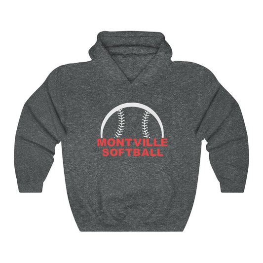 Montville Softball Unisex Heavy Blend™ Hooded Sweatshirt