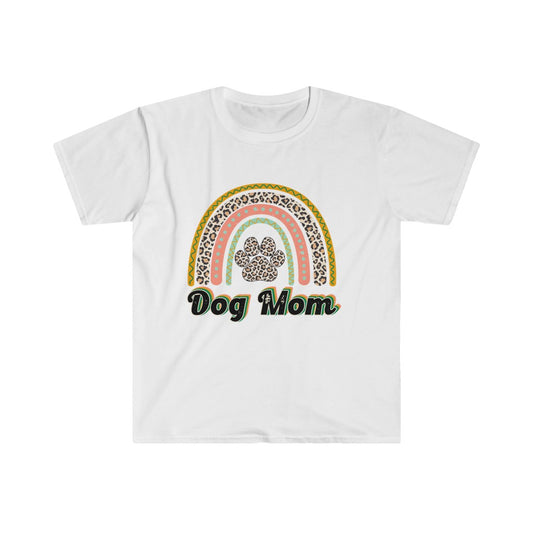 Dog Mom Unisex Softstyle T-Shirt