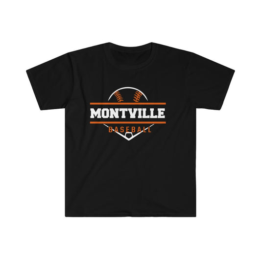 Montville Baseball Unisex Softstyle T-Shirt