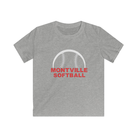 Montville Softball Kids Softstyle Tee