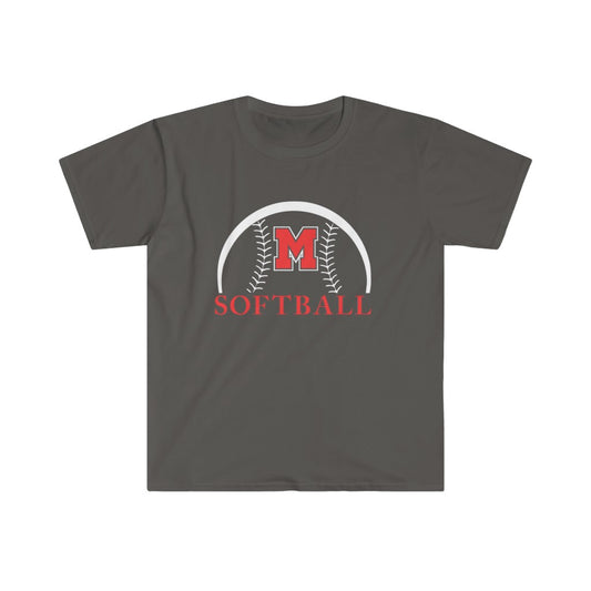 Montville Softball Unisex Softstyle T-Shirt