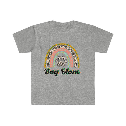 Dog Mom Unisex Softstyle T-Shirt