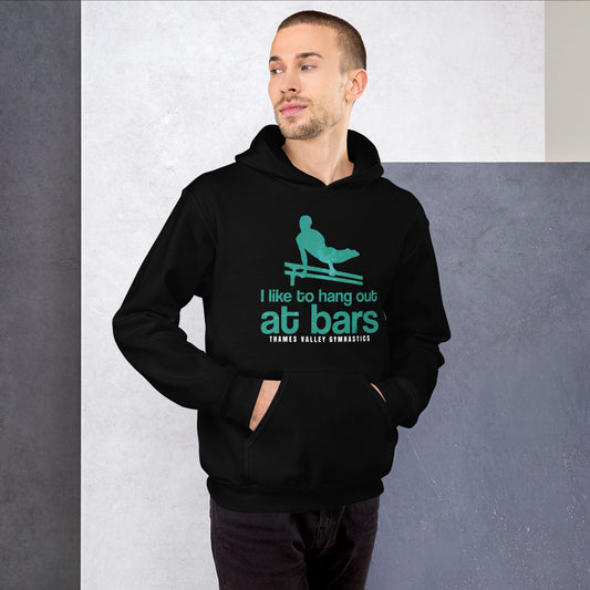Thames I like to hang out at bars Unisex Hoodie