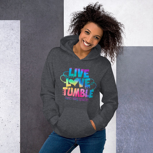 Thames Live Love Rainbow Adult Unisex Hoodie
